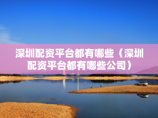 深圳配资平台都有哪些（深圳配资平台都有哪些公司）