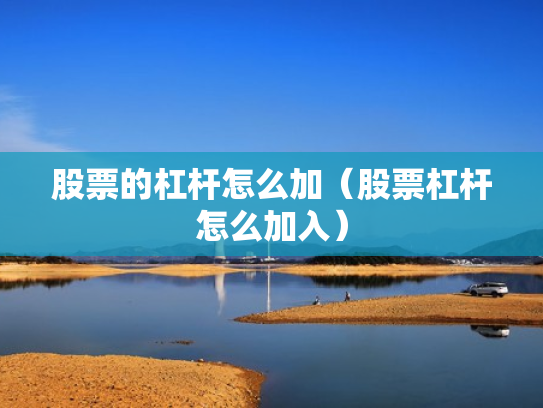 股票的杠杆怎么加（股票杠杆怎么加入）