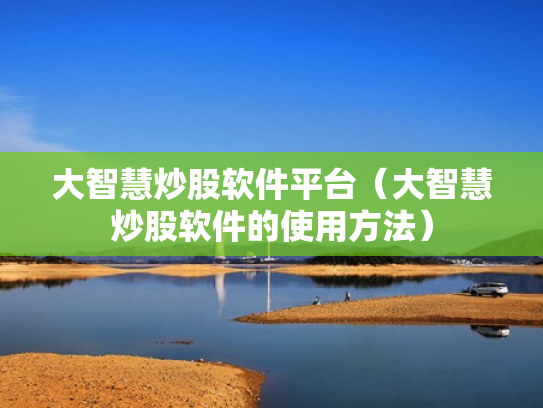 大智慧炒股软件平台（大智慧炒股软件的使用方法）