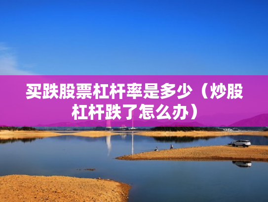买跌股票杠杆率是多少（炒股杠杆跌了怎么办）