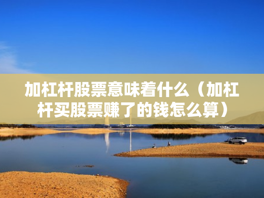 加杠杆股票意味着什么（加杠杆买股票赚了的钱怎么算）