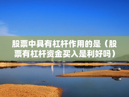 股票中具有杠杆作用的是（股票有杠杆资金买入是利好吗）