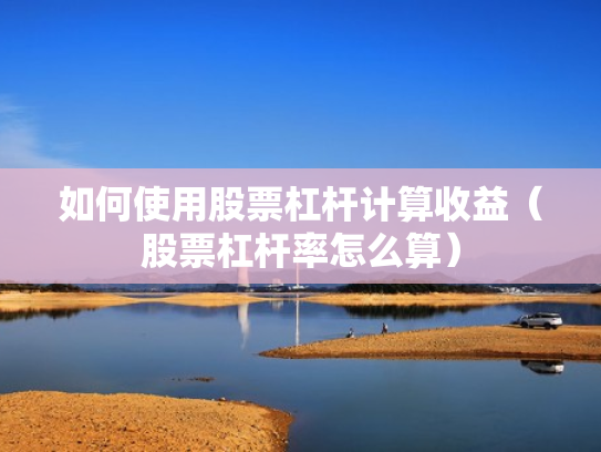 如何使用股票杠杆计算收益（股票杠杆率怎么算）