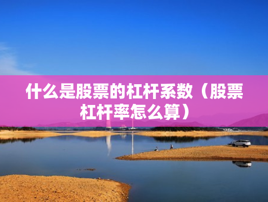 什么是股票的杠杆系数（股票杠杆率怎么算）