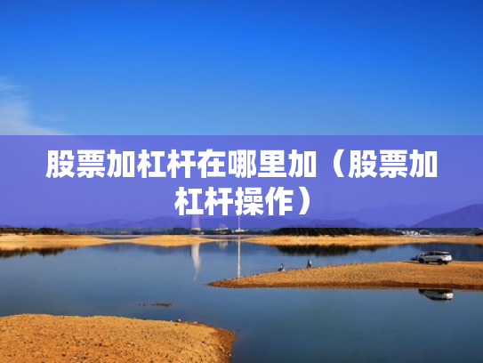 股票加杠杆在哪里加（股票加杠杆操作）
