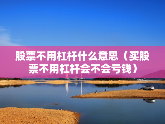 股票不用杠杆什么意思（买股票不用杠杆会不会亏钱）