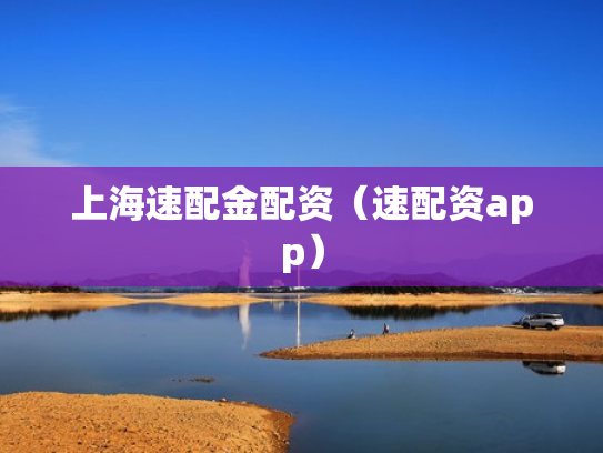 上海速配金配资（速配资app）