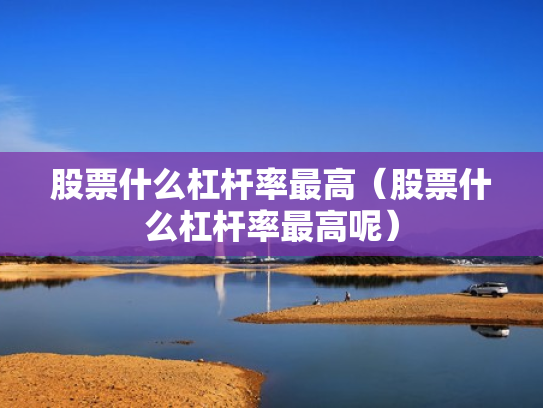 股票什么杠杆率最高（股票什么杠杆率最高呢）