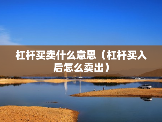 杠杆买卖什么意思（杠杆买入后怎么卖出）