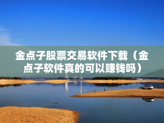 金点子股票交易软件下载（金点子软件真的可以赚钱吗）